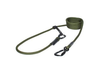 EASYLONG Hundeleine TWIST - M - 3,5m - olive
